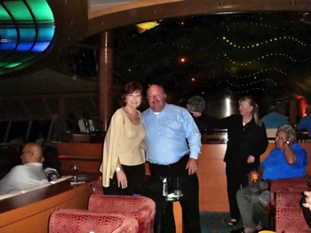 At sea we dance and dance, Laura Cox (Jones) and Robert Hudgins At sea we dance and dance, Laura Cox (Jones) and Robert Hudgins