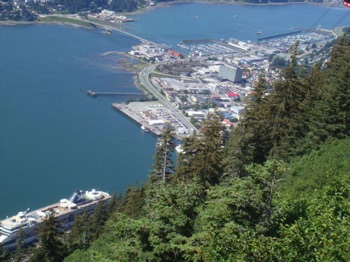 Juneau from the top of Tramway Juneau from the top of Tramway