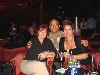 At sea we dance and dance, Laura Jones, Rouel Fernandez, Kathy Rainone At sea we dance and dance, Laura Jones, Rouel Fernandez, Kathy Rainone