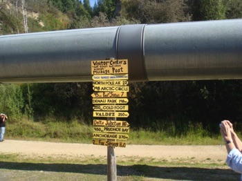 Touched the Alaska Pipeline Touched the Alaska Pipeline