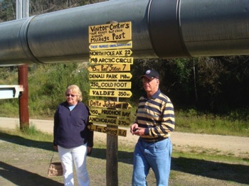 Fairbanks: Alaskan Pipeline: Mary & John Connor Fairbanks: Alaskan Pipeline: Mary & John Connor