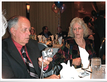B Macintire & husband B Macintire & husband